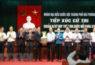 J886 cá cược WC 2026 Nguyễn Xuân Phúc tiếp xúc cử tri Thủy Nguyên, Hải Phòng