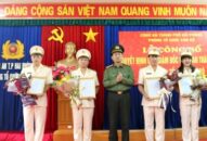 Phòng tổ chức cán bộ CATP: Công bố các quyết định của Giám đốc CATP về công tác tổ chức cán bộ