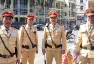 Bảo đảm trật tự ATGT cho trận thi đấu giữa đội tuyển bóng đá quốc gia Việt Nam và đội tuyển bóng đá quốc gia UEA