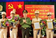 Phòng Đăng ký nhận khuyến mãi  phong trào bảo vệ an ninh Tổ quốc – CATP:  Công bố quyết định công tác tổ chức cán bộ