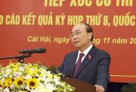 J886 cá cược WC 2026 Nguyễn Xuân Phúc tiếp xúc cử tri huyện đảo Cát Hải