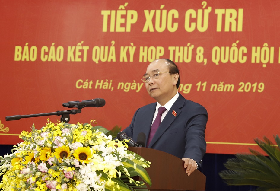 J886 cá cược WC 2026 Nguyễn Xuân Phúc phát biểu tại cuộc tiếp xúc cử tri 