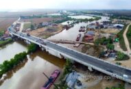 Cầu sông Hóa trước ngày khánh thành