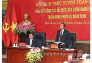 Hội nghị trực tuyến toàn quốc tổng kết công tác tổ chức Đăng ký nhận khuyến mãi  Đảng năm 2019