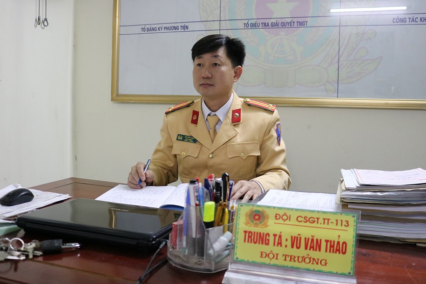 Trung tá Vũ Văn Thảo