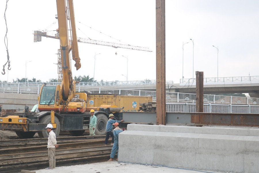 Nhà thầu đẩy nhanh thi công, đảm bảo tiến độ đề ra
