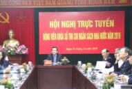 Hội nghị trực tuyến khóa sổ thu chi ngân sách 8J88 phiên bản  năm 2019