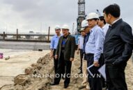 Dự án đầu tư Đăng ký nhận khuyến mãi  Nút giao Nam cầu Bính: Tiến độ thi công đang được triển khai tích cực