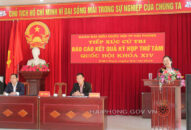 Đoàn Đại biểu Quốc hội thành phố tiếp xúc cử tri báo cáo kết quả kỳ họp thứ 8, Quốc hội khóa XIV
