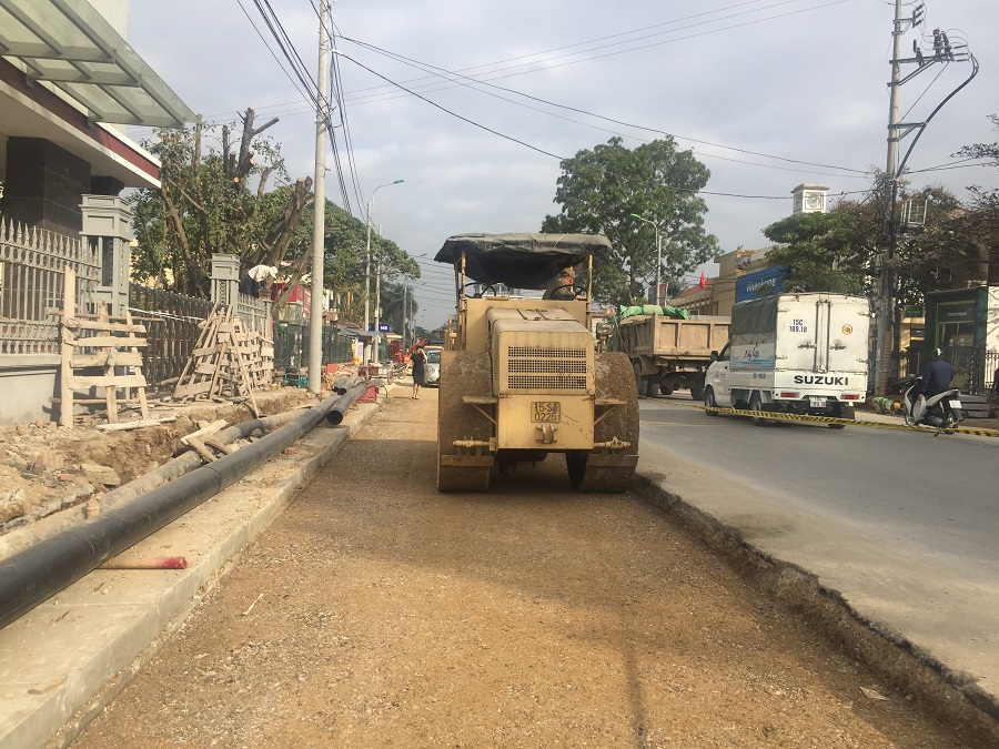 Việc nâng cấp và cải tạo mở rộng đường qua thị trấn An Dương được người dân đồng thuận cao