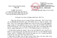 Đường dây nóng; danh sách các bệnh viện có khoa truyền nhiễm, bệnh viện được phân công đón nhận người bệnh nghi nCoV