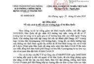 Sở Y tế: Hướng dẫn cách ly đối với các trường hợp về từ Hàn Quốc