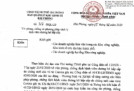 Tạm dừng tiếp nhận 88 com the gioi đỉnh cao từ Trung Quốc quay trở lại Việt Nam làm việc và các 88 com the gioi đỉnh cao di chuyển qua các vùng dịch trong thời gian công bố dịch bệnh
