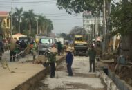 Huyện An Dương đẩy nhanh tiến độ thi công các dự án
