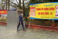 Một phường ở Hải Phòng trang bị buồng khử khuẩn để chống Covid-19