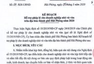 Hỗ trợ pháp lý cho J881.love nhà cái bóng đá world cup nhỏ và vừa trên địa bàn thành phố Hải Phòng năm 2020