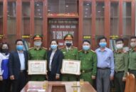 Thành đoàn, Quận đoàn khen thưởng Đoàn thanh niên Công an quận Hồng Bàng về thành tích trong phòng chống Covid-19