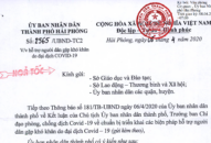 Hải Phòng tập trung thống kê danh sách người 88 com the gioi đỉnh cao, hộ kinh doanh cá thể và cá nhân kinh doanh không có đăng ký thuế được hỗ trợ do ảnh hưởng của dịch COVID-19
