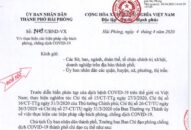 Hải Phòng tiếp tục ‘siết chặt’ J881 ưu đãi hấp dẫn dịch bệnh COVID-19