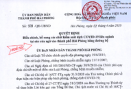 Điều chỉnh, bổ sung các chốt J881 ưu đãi hấp dẫn dịch Covid-19 liên ngành tại các cửa ngõ vào thành phố bằng đường bộ