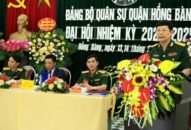 Đại hội 8J88 Nổ Hũ, Bắn Cá, Thể Thao, Game Bài Quân sự quận Hồng Bàng nhiệm kỳ 2020-2025: Phát huy tinh thần đoàn kết sáng tạo, giữ vững danh hiệu đơn vị lá cờ đầu