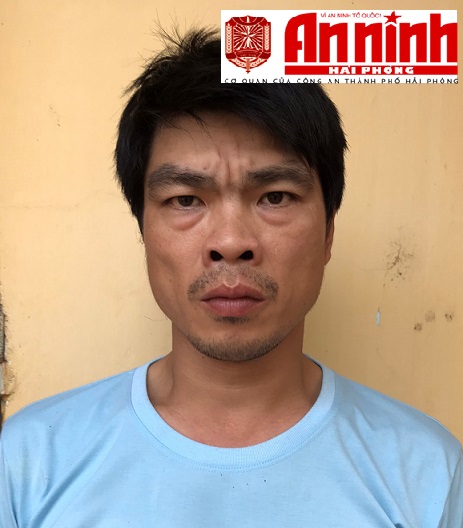 Đối tượng Quang tại cơ quan công an