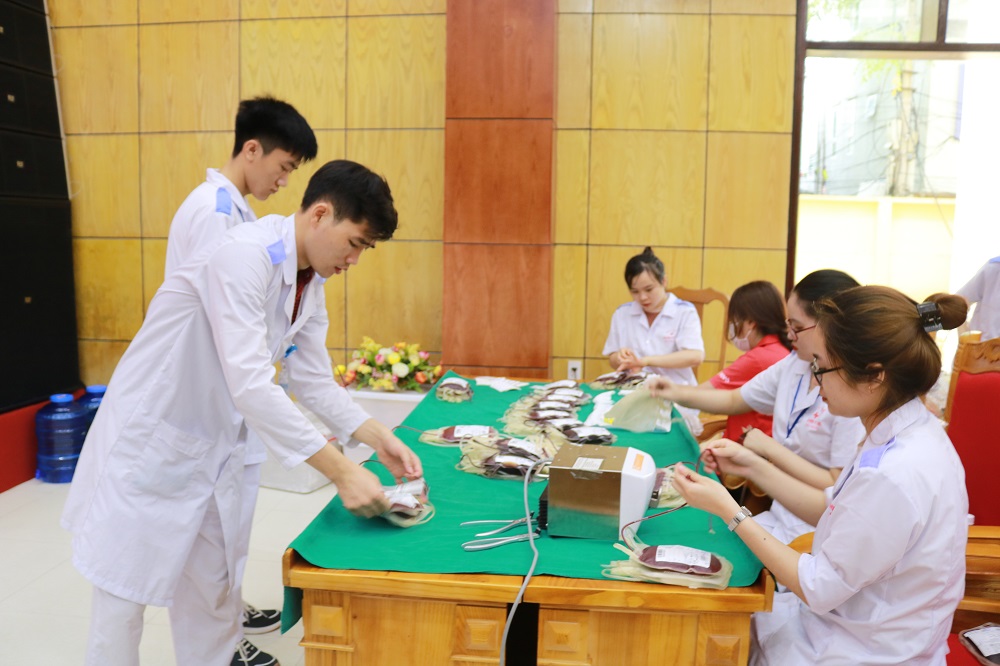 Nguồn máu chất lượng bổ sung vào ngân hàng dự trữ máu thành phố
