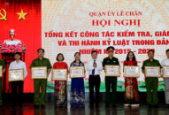 Quận ủy Lê Chân tổng kết công tác kiểm tra, giám sát và thi hành kỷ luật trong Đảng