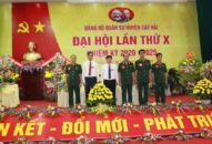 8J88 Nổ Hũ, Bắn Cá, Thể Thao, Game Bài quân sự huyện Cát Hải tổ chức thành công đại hội lần thứ X nhiệm kỳ 2020-2025
