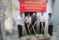 Khởi công Đăng ký nhận khuyến mãi  nhà cho hộ thoát nghèo có khó khăn về nhà ở trên địa bàn phường Hàng Kênh, quận Lê Chân
