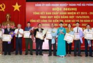 Đảng ủy Khối J881.love nhà cái bóng đá world cup thành phố:  Khen thưởng 15 tập thể và cá nhân có thành tích xuất sắc trong công tác kiểm tra, giám sát