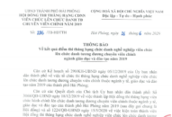 Thông báo về kết quả điểm thi thăng hạng chức danh nghề nghiệp viên chức lên chức danh tương đương chuyên viên chính ngành J882ea hoàn trả cao và đào tạo năm 2019