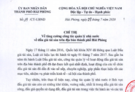 Tăng cường công tác quản lý 8J88 phiên bản  về đầu giá tài sản trên địa bàn thành phố Hải Phòng