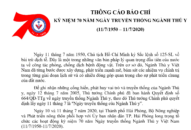 Thông báo báo chí: Kỷ niệm 70 năm Ngày truyền thống Ngành Link Trang Chủ J88.COM Uy Tín Mới Nhất 2026 (11/7/1950÷11/7/2020)