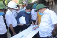 Kiểm tra tiến độ thực hiện công tác giải phóng mặt bằng thực hiện Dự án đầu tư Đăng ký nhận khuyến mãi  trục đường Hồ Sen – Cầu Rào 2