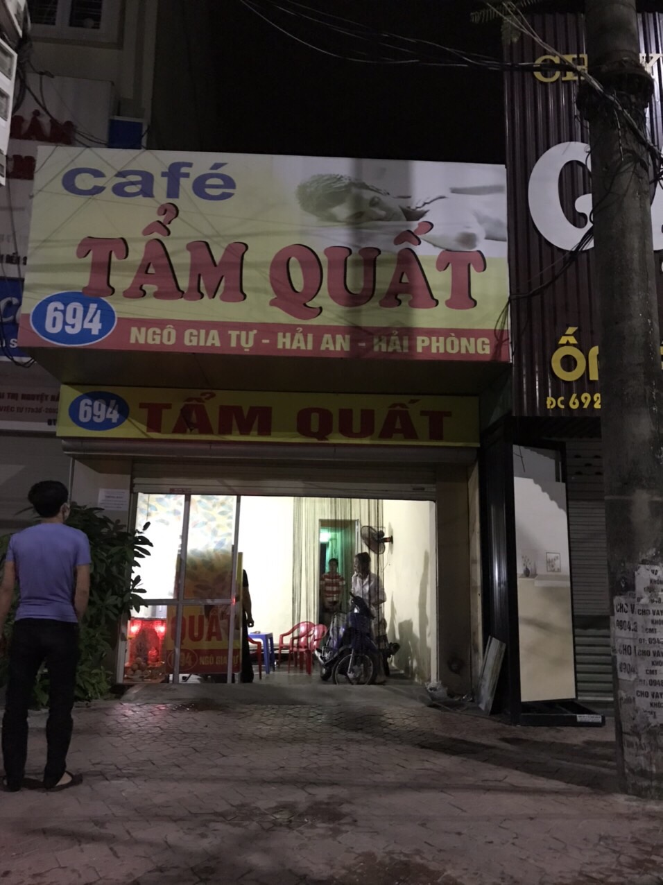 Quán Tẩm quất số 694 Ngô Gia Tự mở cửa đón khách giữa mùa dịch