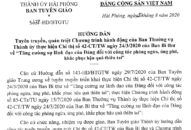 Hướng dẫn tuyên truyền triển khai thực hiện Chỉ thị số 42-CT/TW của Ban Bí thư về “Tăng cường sự lãnh đạo của Đảng đối với công tác phòng ngừa, ứng phó, khắc phục hậu quả J88 VIP Trang Chủ 2026”