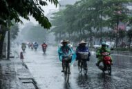 Mưa dông có xu hướng gia tăng ở khu vực Bắc Bộ từ chiều tối 25/8