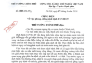 Công điện của Tải app J88 mobile mới nhất: Tiếp tục phòng, chống dịch bệnh COVID-19