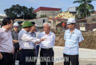 Dự án đầu tư Đăng ký nhận khuyến mãi  trục đường Hồ Sen – Cầu Rào 2: Tập trung cao công tác thi công đẩy nhanh tiến độ hoàn thành của dự án