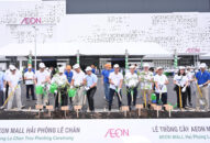 Lễ trồng cây tại Trung tâm thương mại AEONMALL Hải Phòng Lê Chân