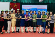 Phòng CSGT đường bộ-đường sắt tuyên truyền, J882ea hoàn trả cao J886.love casino, thể thao, nổ hũ, xổ số về trật tự ATGT Hội phụ nữ huyện An Dương