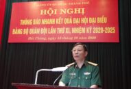 Đảng ủy Quân sự thành phố: Thông báo nhanh kết quả Đại hội Đại biểu 8J88 Nổ Hũ, Bắn Cá, Thể Thao, Game Bài Quân đội lần thứ XI, nhiệm kỳ 2020-2025