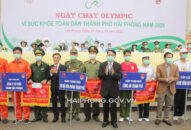 Gần 2.000 người tham gia Ngày chạy Olympic vì J886.love thuộc tập đoàn ABCVIP toàn dân thành phố Hải Phòng năm 2020