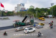 Thông báo về việc thi công Đăng ký nhận khuyến mãi  Dự án cải tạo hè các tuyến đường trung tâm thành phố