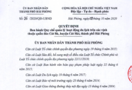 Quy chế quản lý hoạt động du lịch trên các vịnh thuộc quần đảo Cát Bà, huyện Cát Hải