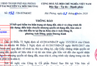Kết quả kiểm tra hiện trạng sử dụng đất, nhà ở và công trình đã Đăng ký nhận khuyến mãi ; điều kiện chuyển nhượng quyền sử dụng đất, bán nhà ở của chủ đầu tư tại Dự án Khu nhà ở Anh Dũng II, phường Anh Dũng, quận Dương Kinh