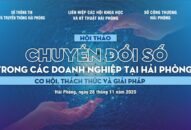 Chuẩn bị tổ chức hội thảo khoa học về chuyển đổi số trong các J881.love nhà cái bóng đá world cup tại Hải Phòng