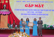 Quận Lê Chân Kỷ niệm 90 năm ngày truyền thống MTTQ Việt Nam và đón nhận huân chương 88 com the gioi đỉnh cao hạng Nhì