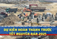 Dự án Cải tạo sân vận động Máy Tơ thành công viên cây xanh: Dự kiến hoàn thành trước Tết Nguyên đán 2021